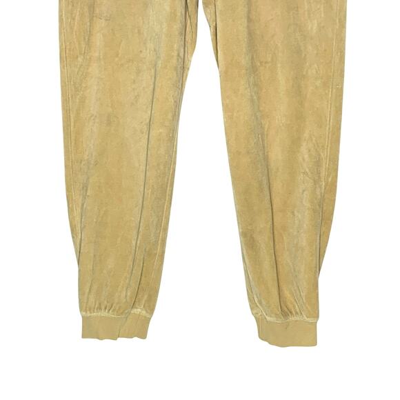 Juicy Couture x Forever 21 Velour Rhinestone Pants Joggers L Champagne - Picture 5 of 9